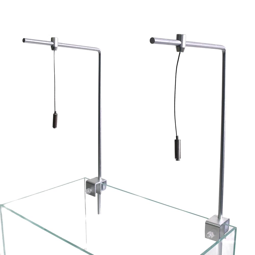 Soporte de Montaje Ajustable para Acuario, Soporte de Luz LED Universal para Pecera, Kit de Soporte de Luz para Colgar, Accesorios para Acuario