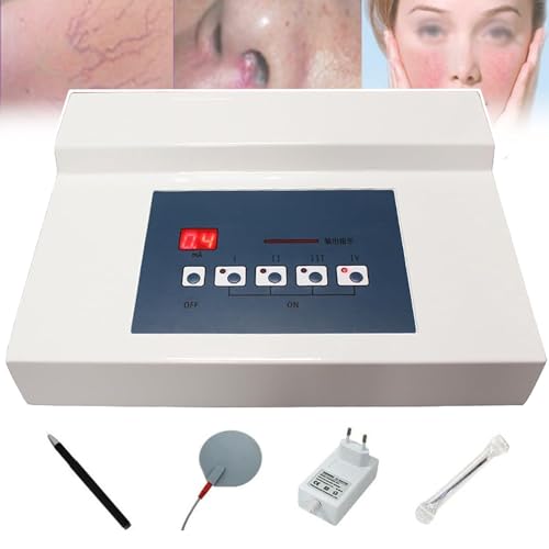 Máquina Para El Tratamiento Y Eliminación De Arañas Vasculares Y Varices, Para Piernas, Rostro Y Nariz - Elimina Las Venas Faciales, Capilares Y Manchas Rojas, Para Uso Doméstico Y Profesional