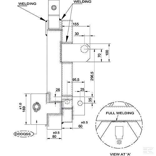 Kramp Dreipunktadapter Dreieck-Euro Kat 2 Schnellwechselsystem TL150855