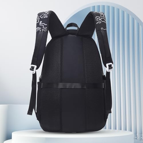 Image of Tinytot 30 Litre, Stylish & Trendy Water Resistant Hi Storage School Collage Travel Laptop Backpack Bag for Boys, Girls, Mens & Womens, 20 Inches (Black)