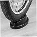 Nuiorfty Bike Trainer Front Wheel Block Stabilize Bike Riser Block Stand Accessories for Indoor Riding Trainer Exercise Tire Hold