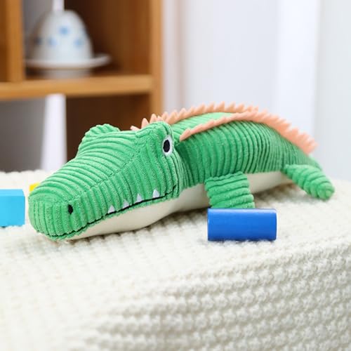 Jouets en peluche pour chien contre l'ennui crocodile résistant