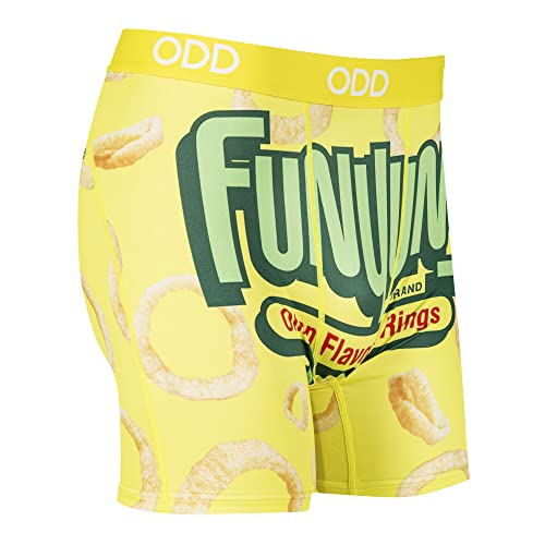 Odd Sox, Funyuns, Novelty Apparel, Men's Fun Boxer Brief Underwear, 3Xlarge3