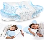 VJASD – Halswirbel-Nackenkissen mit Memory-Schaum – Nackenkissen zur