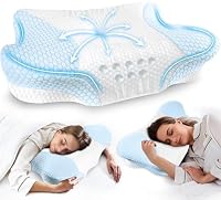 VJASD – Halswirbel-Nackenkissen mit Memory-Schaum – Nackenkissen zur