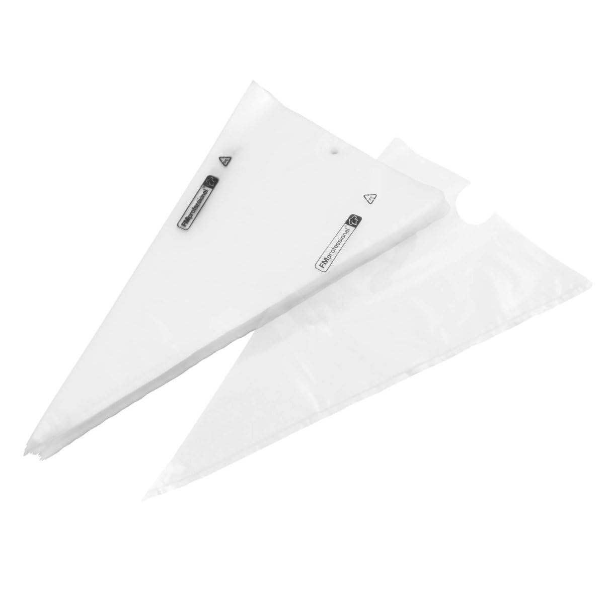 FM Professional 21500 Lot de 100 poches à douilles professionnelles jetables, poche à douille, poche à douille professionnelle,