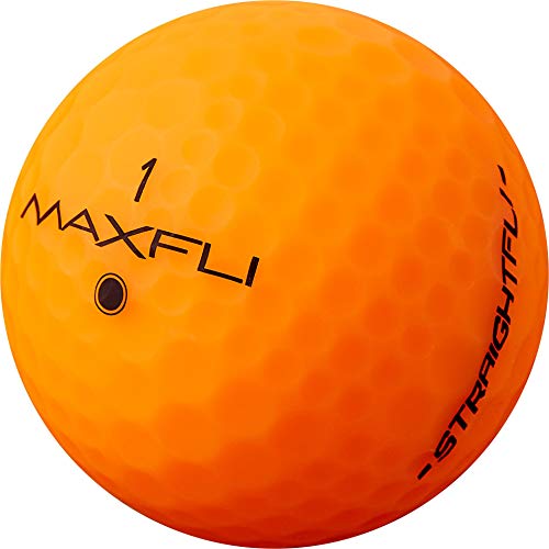 Maxfli StraightFli Matte Orange