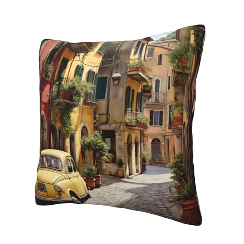 Almohada de poliéster 30x30 cm suave cuadrada miniatura 3