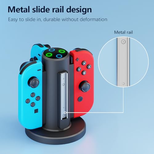Honcam 3502 Joycon Charging Dock For Switch Controller thumb #3