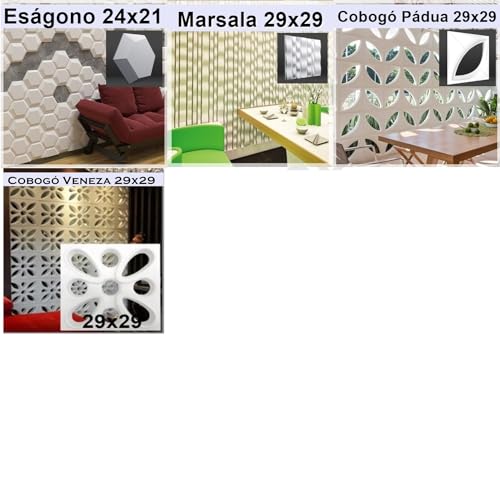 Forma Molde pra Gesso 3D e Cimento ABS Ripadinho 30x30 Painel Revestimento placa pra Parede