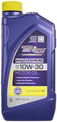 Royal Purple ROY01130 01130 10W30 Synthetic Oil, 1 Quart