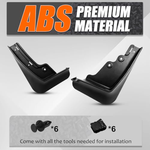 Image of Mud Flaps Splash Guards for 2026 Mazda CX-5 CX5, Durable ABS Mud Guards, Protects Against Mud, Rocks, and Debris, 2026 Mazda CX-5 CX5 Accessories (4PCS)