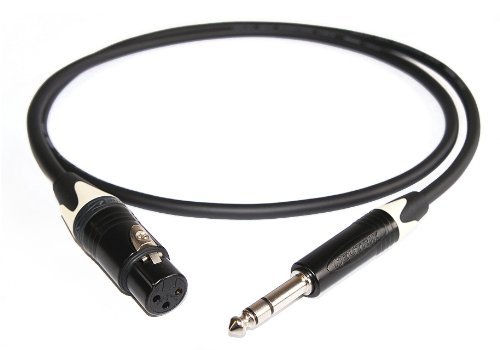 MOGAMI�y2534 ���zXLR�L���m��(���X)-TRS�t�H�� 1.5m / NEUTRIK NC3FXXB��NP3XBAG / �u�b�V���O��