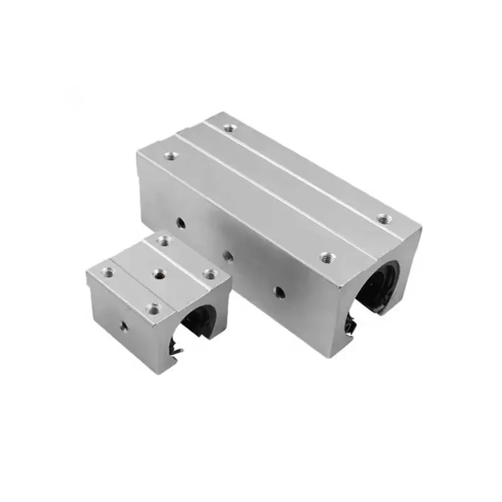 Lot de 4 roulements à billes linéaires SBR10UU SBR12UU SBR16UU SBR20UU SBR25UU, chariot coulissant de 12 mm, rail de guidage linéaire SBR(SBR12UU)