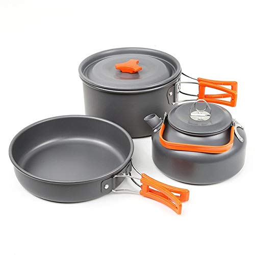 3nh 1Pc Outdoor Camping Tableware for Trekking Backpacking Cooking Picnic Outdoor Cookware Bowl Pot Pan Set Tourist Kitchen Tools