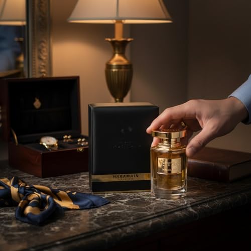 Image of Al Haramain Amber Oud Eau De Parfum Spray - Unisex Arabian Perfume for Men & Women | Long-Lasting Fragrance (75ml, Portfolio Imperial Oud)