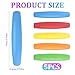 5 Pcs of Foam Tubing, Foam Tubing for Handle Grip, Built up Grip Aid for Utensils, Comfortable Feel, Suitable for The Elderly, Arthritis Patients and People with Disabilities (5 Colors)
