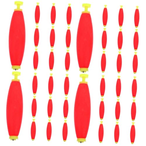 Flotteur de pêche EVA haute visibilité rouge avec butées