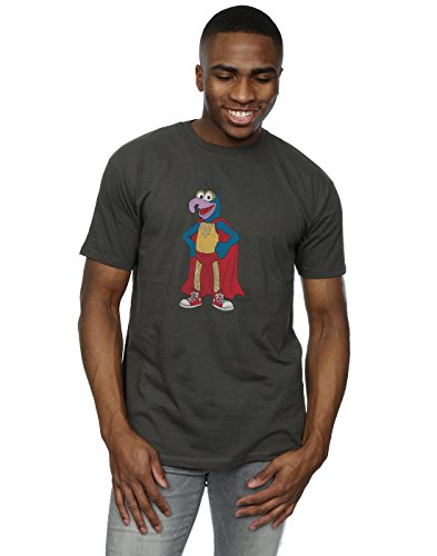 Image of Muppets Disney Men's The Classic Gonzo T-Shirt XX-Large Light Graphite