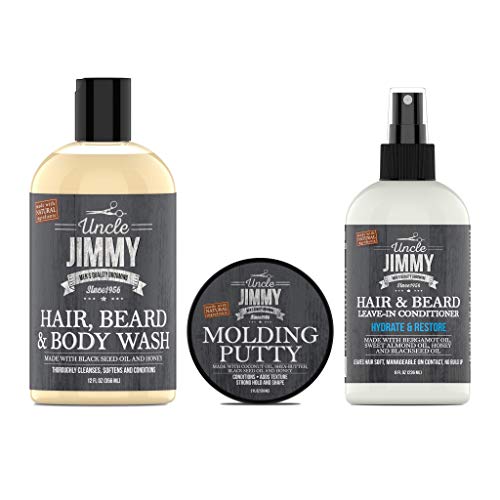 Uncle Jimmy Clean, condition and style for your waves regimen (CCS3)