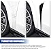 Lyxheth 2PCS Car Fender Side Vents, Side Air Vents for Car, Black Air Intake Hole Grille Spoiler Stickers, Auto Accessories Side Marker Air Wing Vent Trim Cover Universal for Most Cars (Black)