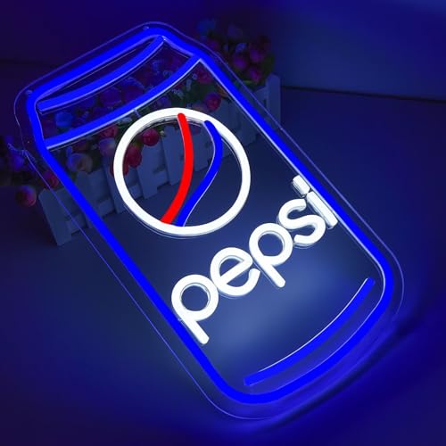 Image of Cola Neon Sign for Wall Decor Dimmable Neon lights for Bedroom Led Business Signs Suitable for Man Cave Bar Pub Store Bistro Restaurant Party Club Gift for Birthday Christmas Art Size 16.1*9In(ZYLD113)