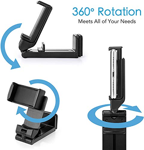 Unitron World Airplane Cell Phone Stand Flight Mount Foldable Portable Phone Holder Desk Bed Compatible With Iphone 14 Pro Max Airplane Travel Essentials Gadgets Accessories Flying Office Women Men #TOP2