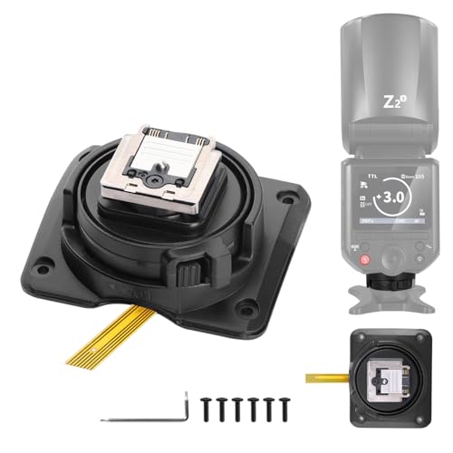 Neewer Z2-S Hot Shoe Replacement, Only for Z2-S Round Head Flash Compatible with Sony Camera, Speedlite Hot Shoe Adapter Repair Part with Upgraded Metal Contact Interface