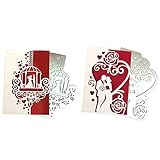 【Large éventail d'utilisations 】 Le jeu de matrices de découpe a des styles riches et est largement utilisé dans la vie quotidienne. Il est très approprié pour le bricolage, la fabrication de cartes, les albums photo, les cartes postales, les invitations, les albums de découpage, les bibliothèques de cartes, les projets de fabrication de papier, etc.