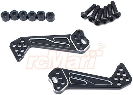 3Racing Front Single Damper Mixing Black For Sakura D4 AWD RWD #SAK-D4829/BK