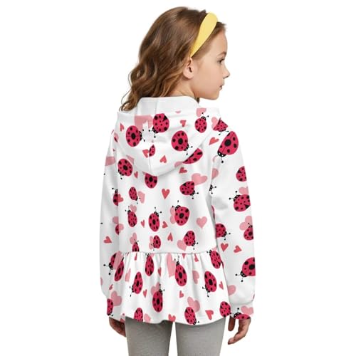 Sweat à capuche enfant confort premium : coton doux pour fille kawaii - 2