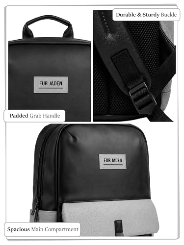 Image of FUR JADEN Anti Theft Number Lock Backpack Bag with 15.6 Inch Laptop Compartment, USB Charging Port & Organizer Pocket for Men Women Boys Girls