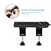 LANMU Power Strip Clamp Mount, Removable Desk Edge Mount Holder Compatible with Belkin and Other Mountable Power Strips (Fits for Desk Edge Less Than 1.77 in)