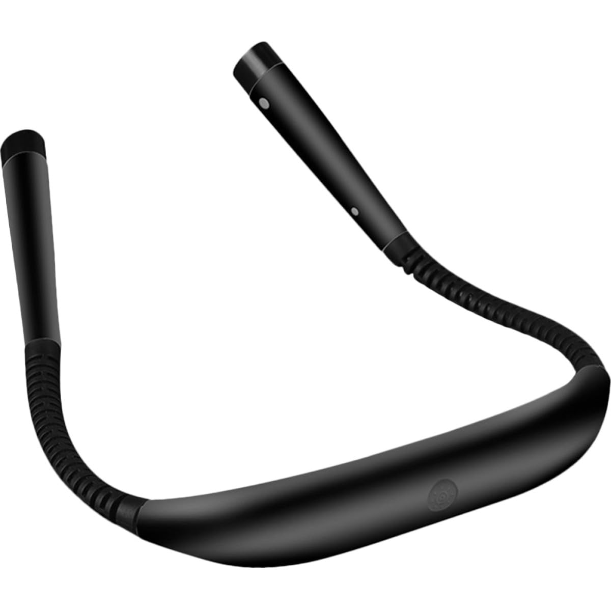 Luce da Lettura al Collo USB Ricaricabile, 4 LED 2835 | Bracci Regolabili, Angolo Fascio 90°, Batteria Integrata 1000mah, Plastico Nero per Viaggio e Campeggio