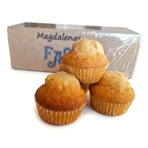 Magdalenas Caseras Sabor Original 20 Unidades Envueltas Individualmente