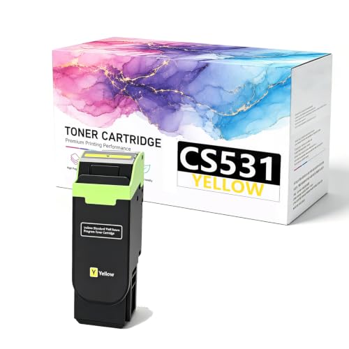 Toner CS531 haut rendement pour des impressions durables sur CX532adwe