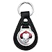 Black Leather IT Pennywise Come Home Keychain