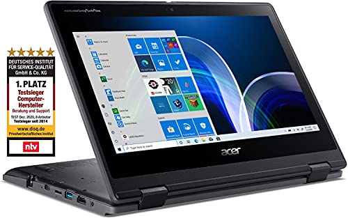 Acer-TravelMate-Spin-B3-TMB311RN-31-P5KK-Schueler-Convertible-Notebook-11-Zoll-Windows-10-Pro-FHD-IPS-Display-Intel-Pentium-N5030-4-GB-DDR4-RAM-128-GB-M2-PCIe-SSD-Intel-UHD-Graphics-605