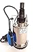 Produktbild !!Profi!! Flachsaugende Tauchpumpe aus hochwertigen Edelstahl INOX Abschalthöhe 5mm inkl. Schwimmerschalter, Fördermenge: 7500l/h, Spannung: 230V / 50Hz, Leistung 400 Watt.