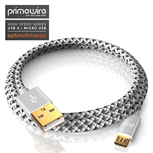 Image of 3 idea Imagine Create Print Tessco GU Series Micro USB Fast Charge Data Cable (Tessco GU-339, Cable C-Type, Grey)