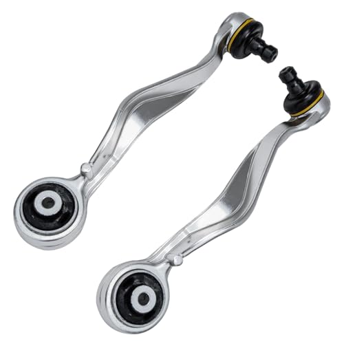 Image of Detroit Axle - Front End Suspension Kit for 2002 2003 2004 Audi A4 Quattro, 2 Upper Rearward Control Arms with Ball Joint 2 Sway Bar End Links 4 Outer Inner Tie Rods Replacement