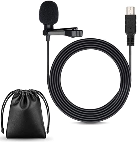 Vbestlife Mini USB Microphone, External Microphone With Clip for GoPro Hero 3/3+ / 4.