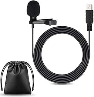 Vbestlife Mini USB Microphone, External Microphone With Clip for GoPro Hero 3/3+ / 4.