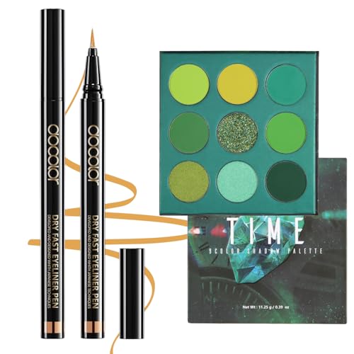 Docolor Gold Eyeliner Waterproof y Paleta de Sombras 9 Colores