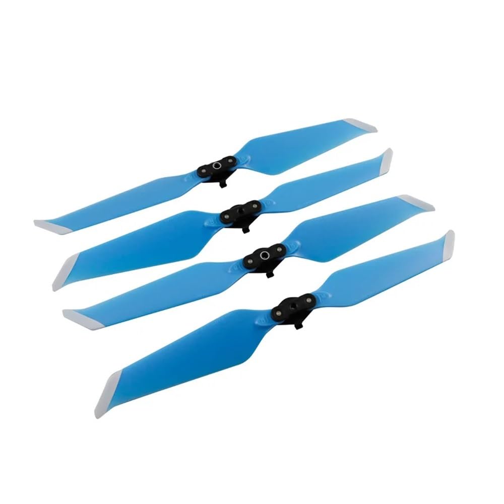 Hélices à faible bruit drone pro accessoires de rechange bleus zoom