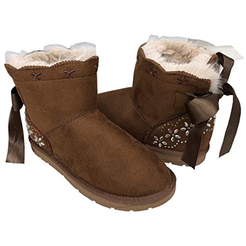 [リズリサ] 98051 (S(22.0cm/22.5cm), ブラウンスエード)