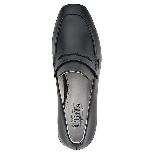 Image of CLIFFS BY WHITE MOUNTAIN Women's Shoes Quiana Block Heeled Loafer