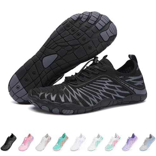 Image of Hike Barefoot Shoes Women Men Non-Slip Healthy Breathable Fashion Trail Running Womens Mens Wide Toe Zero Drop Water Shoe