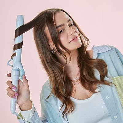 Mane 1.25 Curling Iron Extended Barrel Attachment + Power Bottom Bundle - Includes Power Base for Hair Styling Attachments + Versatile Hair Wand for Loose, Beachy Wave or Defined Curls (2 Count)