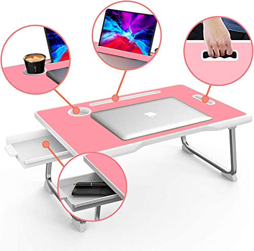 Laptop Bed Table with Drawer - Image 4
